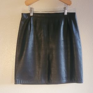 Genuine Leather Firenze Skirt VTG